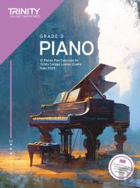 Trinity College London Piano Exam Pieces Plus Exercises From 2023: Grade 3