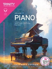 Trinity College London Piano Exam Pieces Plus Exercises From 2023: Grade 7: Extended Edition