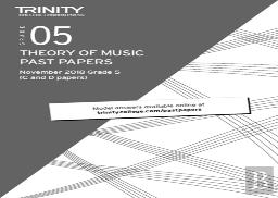 Trinity College London Theory Of Music Past Papers (Nov 2018) Grade 5