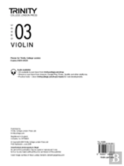 Bertrand.pt - Trinity College London Violin Exam Pieces From 2020: Grade 3 (Part Only)