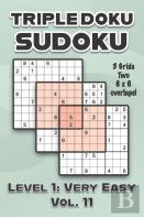 Triple Doku Sudoku 3 Grids Two 6 X 6 Overlaps Level 1