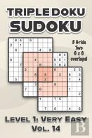 Triple Doku Sudoku 3 Grids Two 6 X 6 Overlaps Level 1