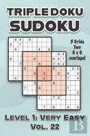 Triple Doku Sudoku 3 Grids Two 6 X 6 Overlaps Level 1