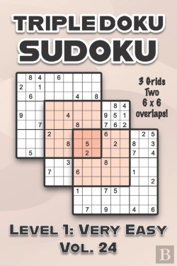 Bertrand.pt - Triple Doku Sudoku 3 Grids Two 6 X 6 Overlaps Level 1