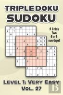 Triple Doku Sudoku 3 Grids Two 6 X 6 Overlaps Level 1
