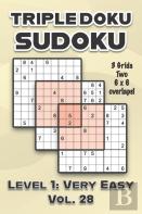 Triple Doku Sudoku 3 Grids Two 6 X 6 Overlaps Level 1