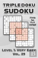 Triple Doku Sudoku 3 Grids Two 6 X 6 Overlaps Level 1