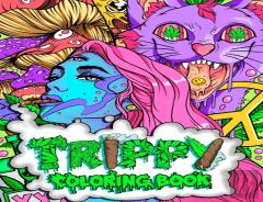 Trippy Coloring Book