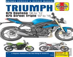 Triumph 675 Daytona (06 - 12) & Street Triple (07 - 16)