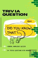 Trivia Questions Did You Know That?