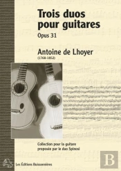 Trois Duos Pour Guitare Opus 31 ; Partitions