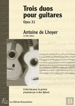 Bertrand.pt - Trois Duos Pour Guitare Opus 31 ; Partitions