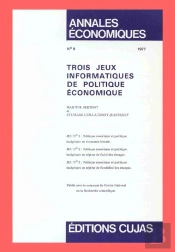 Trois Jeux Informatiques De Politique Économique