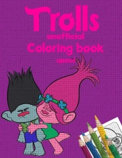 Trolls Unofficial Square Coloring Book