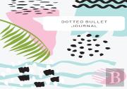 Tropical Design With Top Callout - Dotted Bullet Journal
