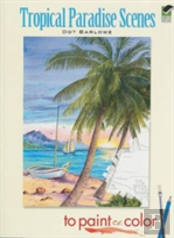 Tropical Paradise Scenes To Paint Or Color