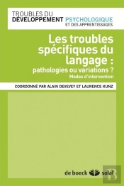 Troubles Sévères Du Langage