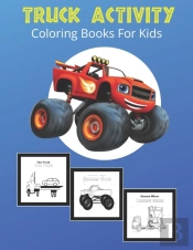 Truck Activity Coloring Books For Kids