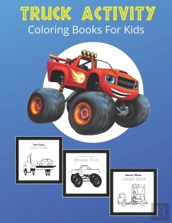 Bertrand.pt - Truck Activity Coloring Books For Kids