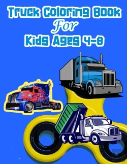 Bertrand.pt - Truck Coloring Book For Kids Ages 4-8