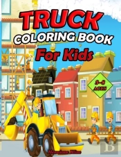 Truck Coloring Book For Kids
