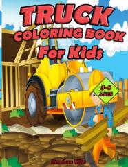 Truck Coloring Book For Kids