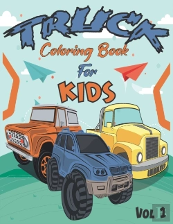 Bertrand.pt - Truck Coloring Book For Kids