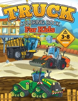 Bertrand.pt - Truck Coloring Book For Kids
