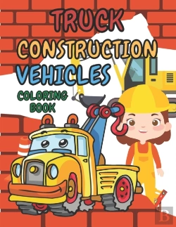 Bertrand.pt - Truck Construction Vehicles Coloring Book