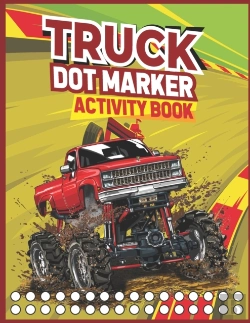 Bertrand.pt - Truck Dot Marker Activity Book