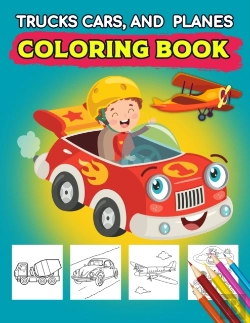 Bertrand.pt - Trucks Cars And Planes Coloring Book