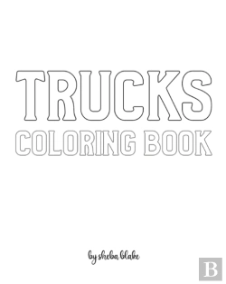Bertrand.pt - Trucks Coloring Book For Children - Create Your Own Doodle Cover (8x10 Softcover Personalized Coloring Book / Activity Book)