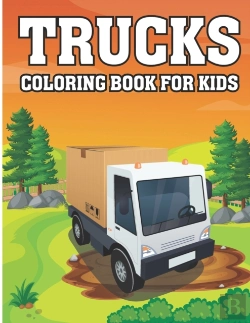 Bertrand.pt - Trucks Coloring Book For Kids