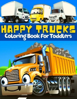 Bertrand.pt - Trucks Coloring Book For Toddlers