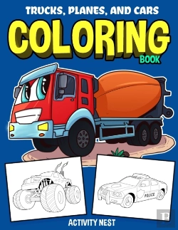 Bertrand.pt - Trucks, Planes, And Cars Coloring Book