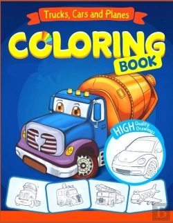 Bertrand.pt - Truks Cars And Planes Coloring Book