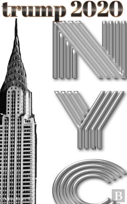 Bertrand.pt - Trump-2020 Chrysler  Building Nyc  Sir Michael Huhn Designer Writing Drawing Journal.