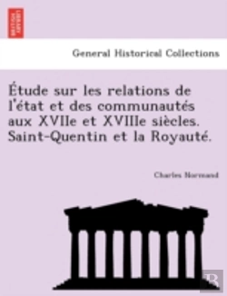 Bertrand.pt - Tude Sur Les Relations De L' Tat Et Des