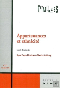 Bertrand.pt - Tumultes N°11 Appartenances Et Ethnicite