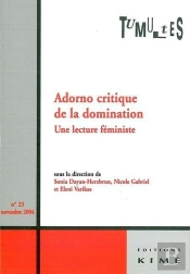 Tumultes N23 Adorno Critique De La Domination