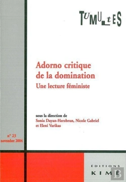 Bertrand.pt - Tumultes N23 Adorno Critique De La Domination