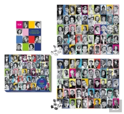 Bertrand.pt - Turner Classic Movies: Leading Ladies/Leading Men 2-In-1 Doubled-Sided 500-Piece Puzzle