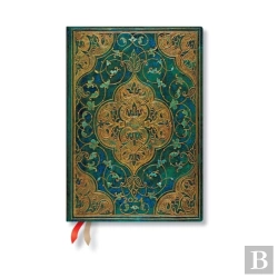 Bertrand.pt - Turquoise Chronicles (Turquoise Chronicles) Midi 12-Month Dayplanner 2024
