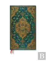 Turquoise Chronicles (Turquoise Chronicles) Ultra Vertical 12-Month Dayplanner 2024 (Elastic Band Closure)
