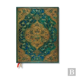 Bertrand.pt - Turquoise Chronicles (Turquoise Chronicles) Ultra Vertical 12-Month Dayplanner 2024 (Elastic Band Closure)