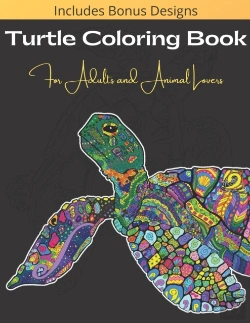 Bertrand.pt - Turtle Coloring Book For Adults And Animal Lovers