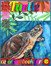 Turtle Coloring Book For Adults