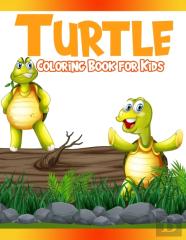 Turtle Coloring Book For Kids