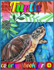 Turtle Coloring Book For Kids