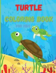 Turtle Coloring Book For Kids